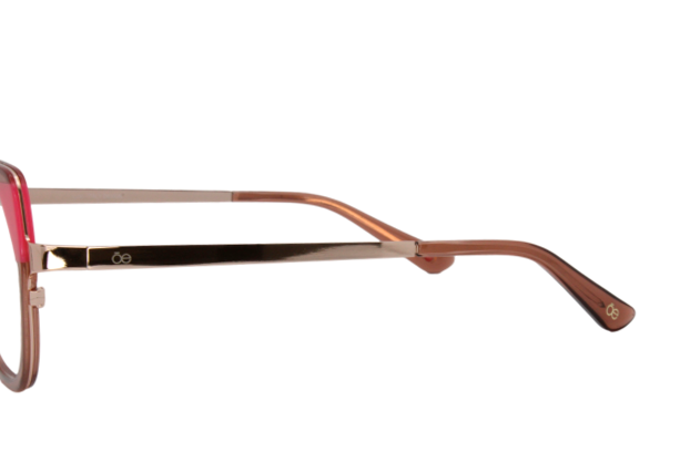 Lente Oftálmico marca Cloe VLE321770BRN Rosegold