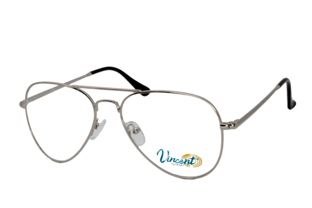 Lente Oftálmico Vincent Eyewear VT001 Plata