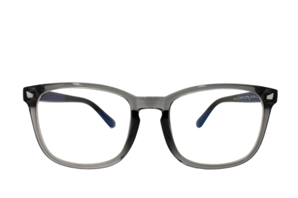 Lente con protección blue cut para niño YK8297C34 Gris transparente