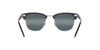 Lente solar Ray-Ban Clubmaster Chromance RB3016 Plateado / Azul Chromance