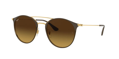 Lente solar Ray-Ban RB3546L Marrón Degradé