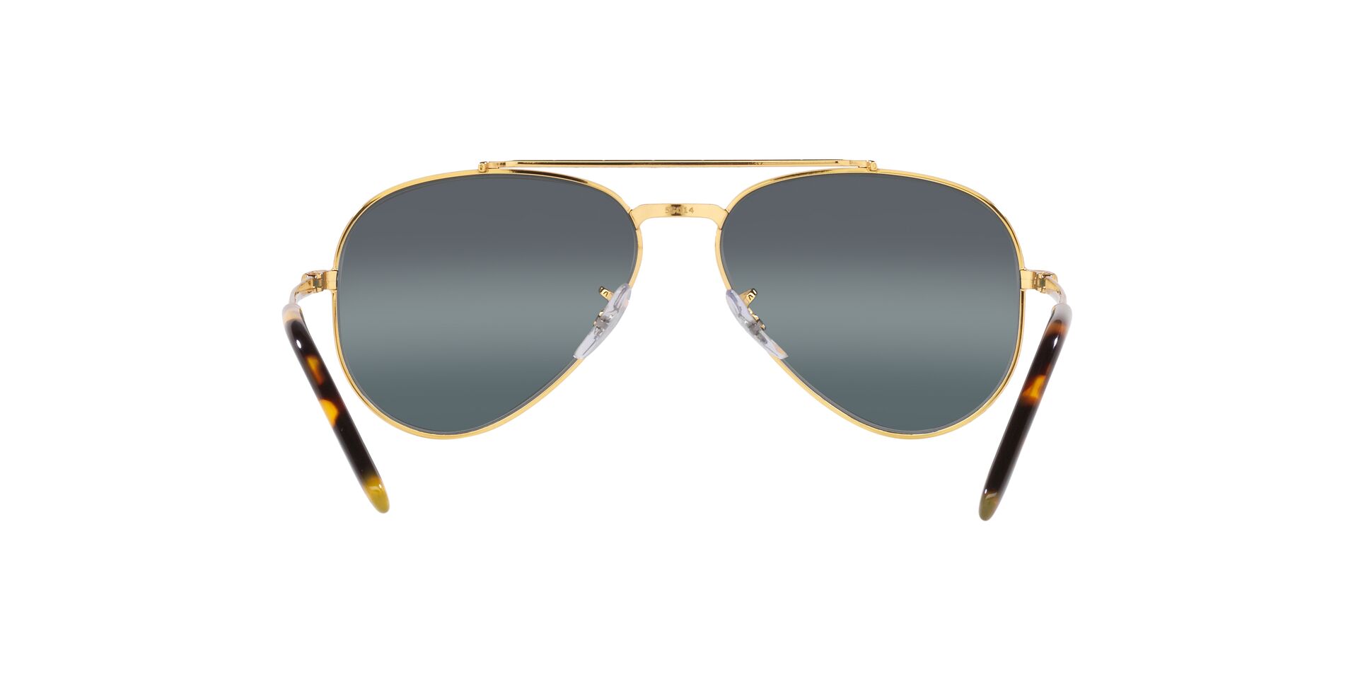 Lente solar Ray-Ban New Aviator RB3625 Plateado Azul