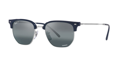 Lente solar Ray-Ban RB4416 Plateado / Azul Chromance