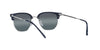 Lente solar Ray-Ban RB4416 Plateado / Azul Chromance