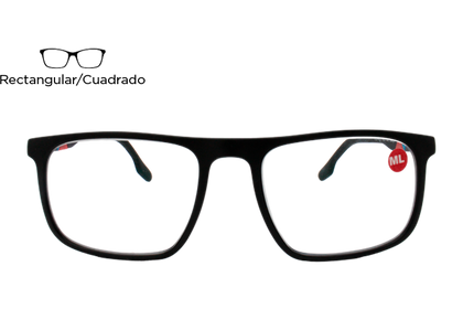 Lente Oftálmico Funky Fred Eyewear ACTIVE106AD59 Negro mate