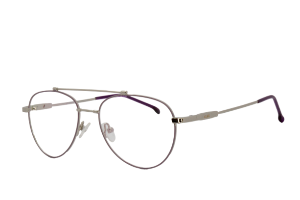 Lente Oftálmico Alex Eyewear ALEXF345 Morado con plata