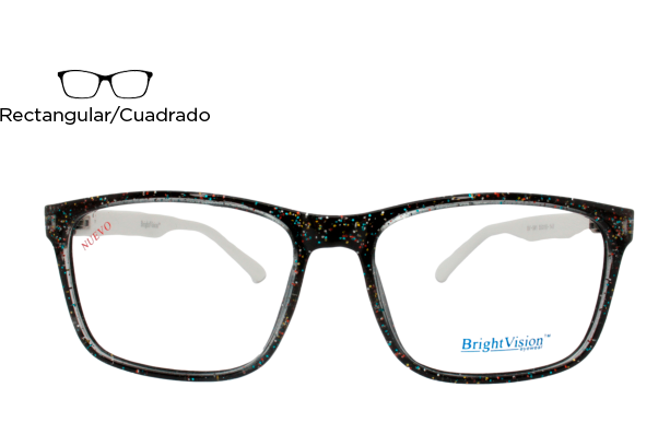 Lente Oftálmico Bright Vision Eyewear BV041 Negro