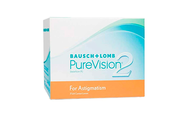 Lente de contacto PURE VISION 2 Bausch + Lomb Astigmatismo