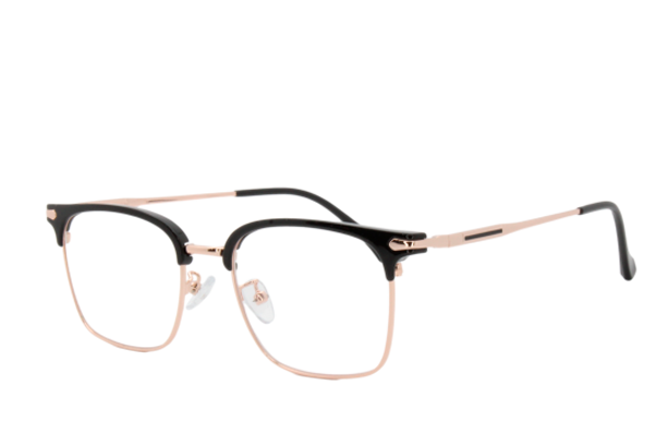 Lente Oftálmico Defile Eyewear D2017TJ Negro con dorado