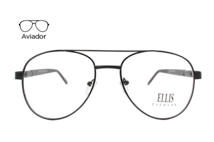 Lente Oftálmico Ellis Eyewear ELLIS1008C Negro