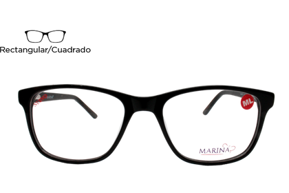 Lente Oftálmico Marina Eyewear M6007C1 Negro