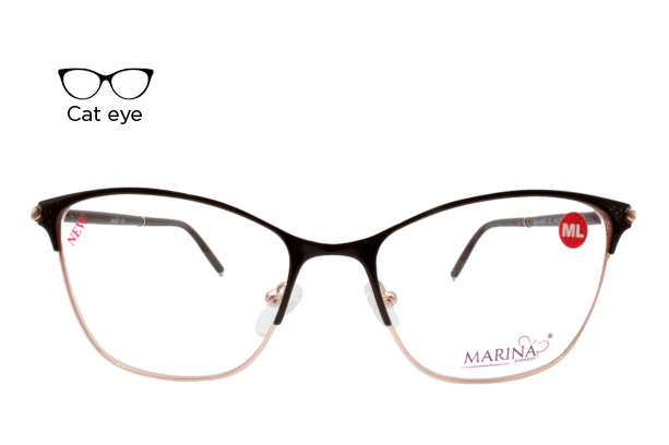 Lente Oftálmico Marina Eyewear MLN8807C2 Café
