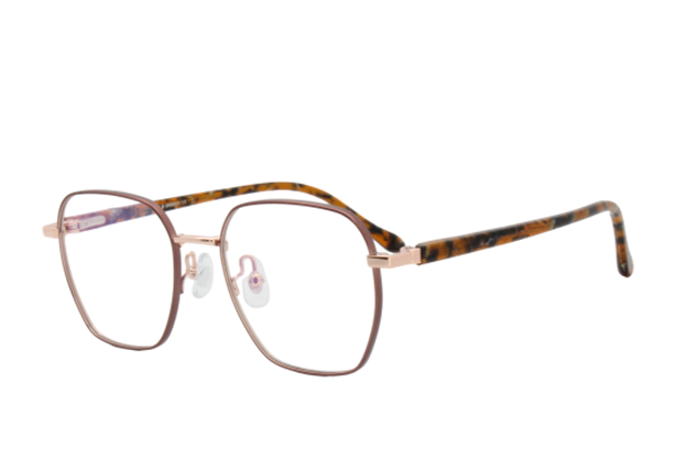 Lente Oftálmico Marissa Eyewear MRSAT8010 Rosa con dorado