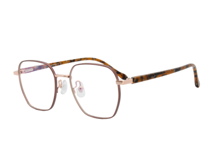 Lente Oftálmico Marissa Eyewear MRSAT8010 Rosa con dorado