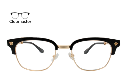 Lente Oftálmico Marina Eyewear PG2052C1 Negro con dorado