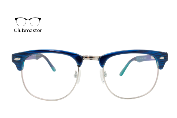 Lente Oftálmico St Bar Eyewear STB08344 Azul con plata