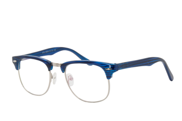 Lente Oftálmico St Bar Eyewear STB08344 Azul con plata