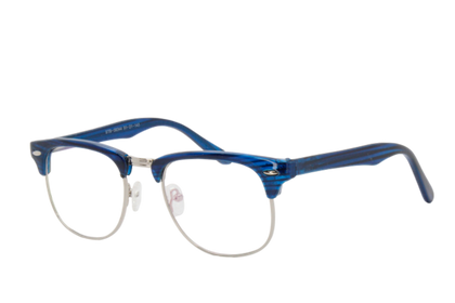 Lente Oftálmico St Bar Eyewear STB08344 Azul con plata