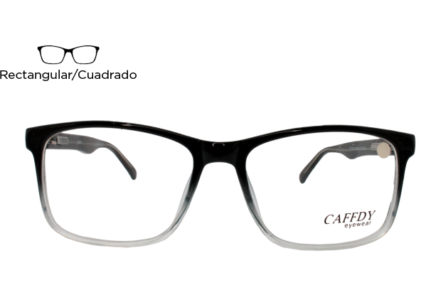 Lente Oftálmico Caffdy Eyewear TC159C4 Negro degradado