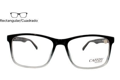 Lente Oftálmico Caffdy Eyewear TC159C4 Negro degradado