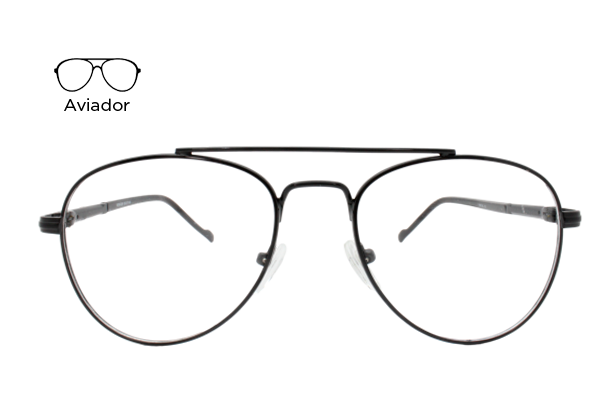 Lente Oftálmico Visual Eyewear VS195016 Negro