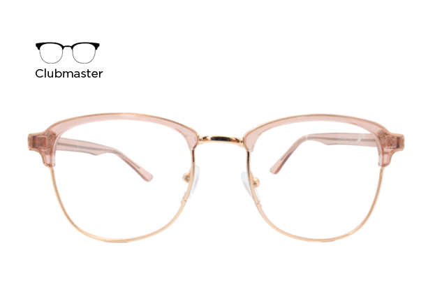 Lente Oftálmico Wharton W9079 Rosa con dorado