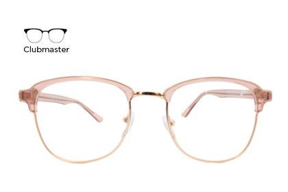 Lente Oftálmico Wharton W9079 Rosa con dorado