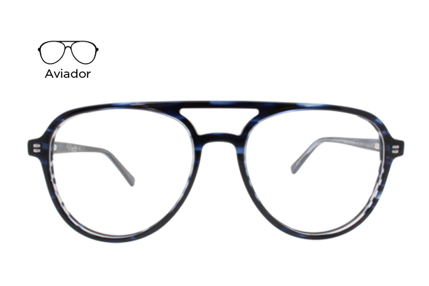 Lente Oftálmico Dignity Eyewear XH22053 Azul carey