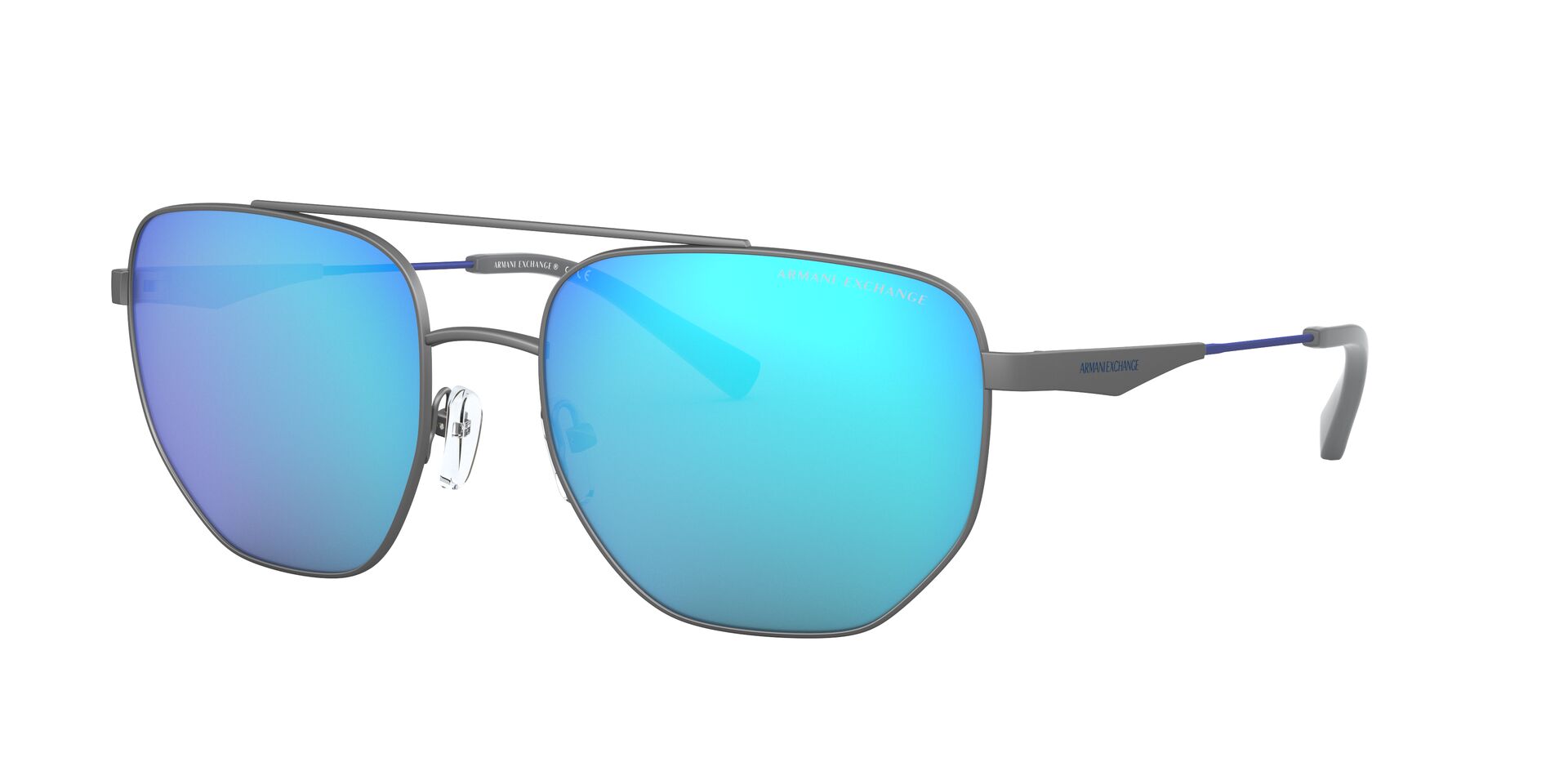 Lente solar Armani Exchange AX2033S Matte Gunmetal