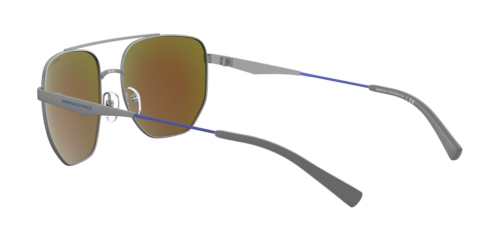 Lente solar Armani Exchange AX2033S Matte Gunmetal