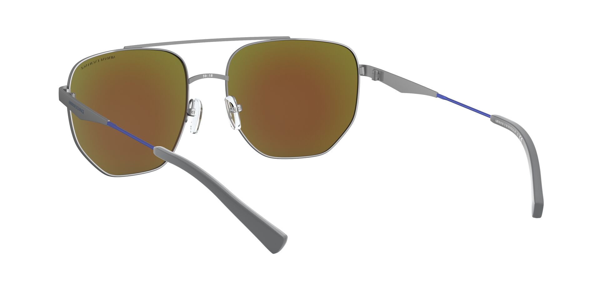 Lente solar Armani Exchange AX2033S Matte Gunmetal