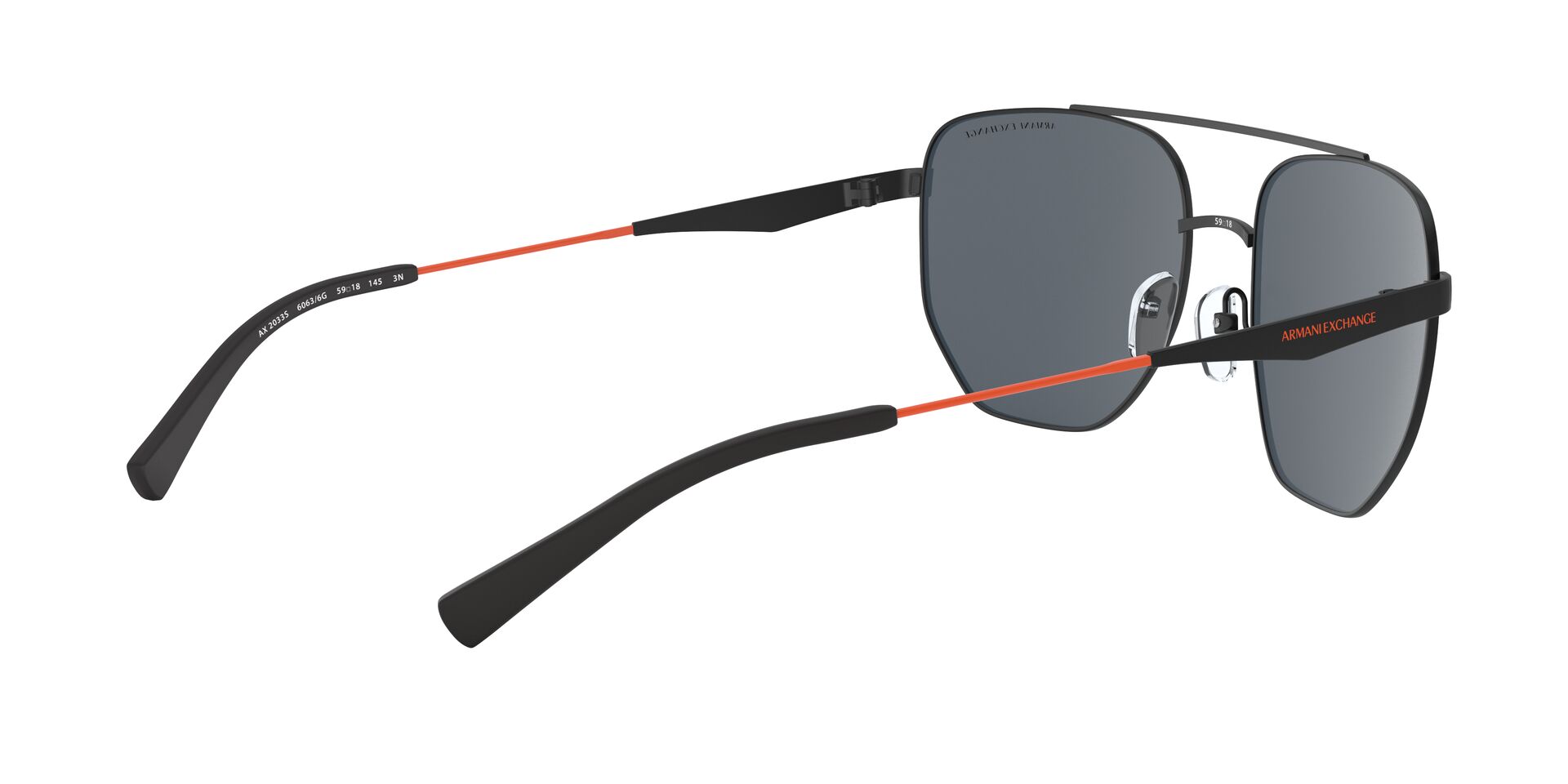 Lente solar Armani Exchange AX2033S Black