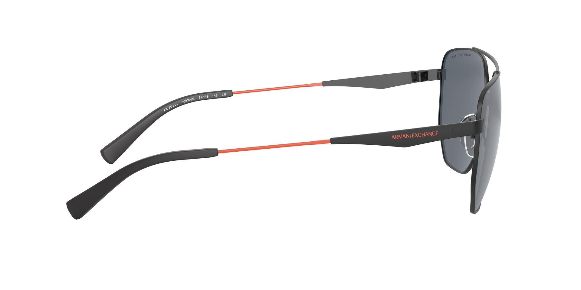 Lente solar Armani Exchange AX2033S Black