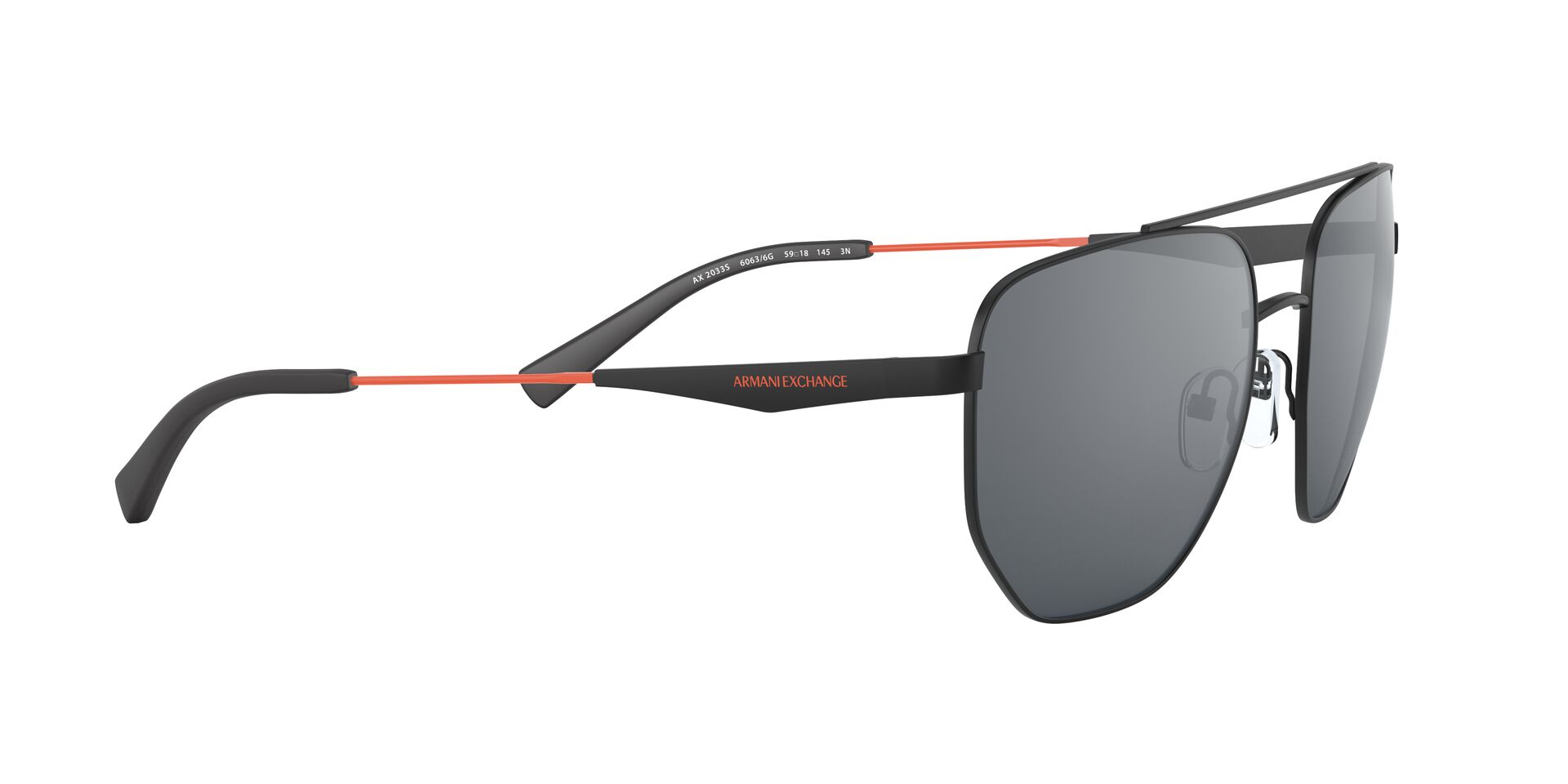 Lente solar Armani Exchange AX2033S Black