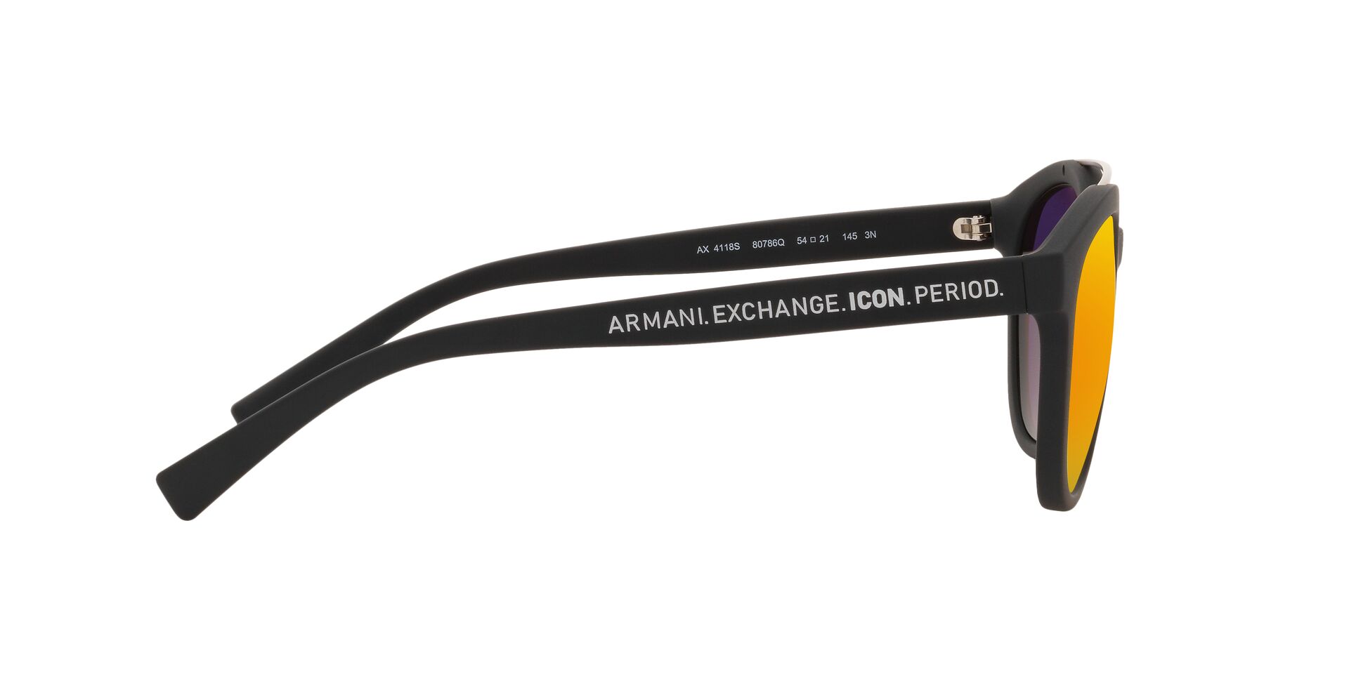 Lente solar Armani Exchange AX4118S Matte Black