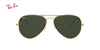 Lente solar Ray-Ban Aviator Classic RB3025 Verde Classic