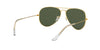 Lente solar Ray-Ban Aviator Classic RB3025 Verde Classic