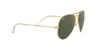 Lente solar Ray-Ban Aviator Classic RB3025 Verde Classic