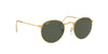 Lente solar Ray-Ban Round Metal Legend Gold RB3447 Verde Classic