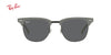 Lente solar Ray-Ban Clubmaster Aluminum RB3507 Gris Classic