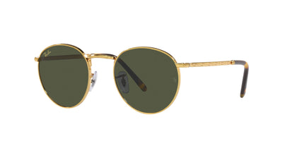 Lente solar Ray-Ban New Round RB3637 Verde Classic