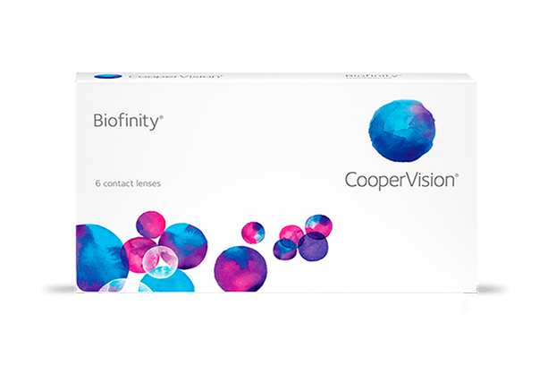 Lente de contacto Biofinity COOPER VISION Opticas Exe lentes