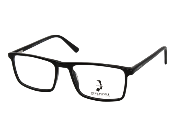 Lente Oftálmico Olive People AL1001CBLK Negro – Ópticas Exe-lentes