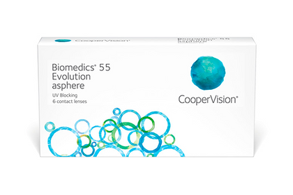Lente de contacto Biomedics 55 Evolution COOPER VISION (Asféricos)