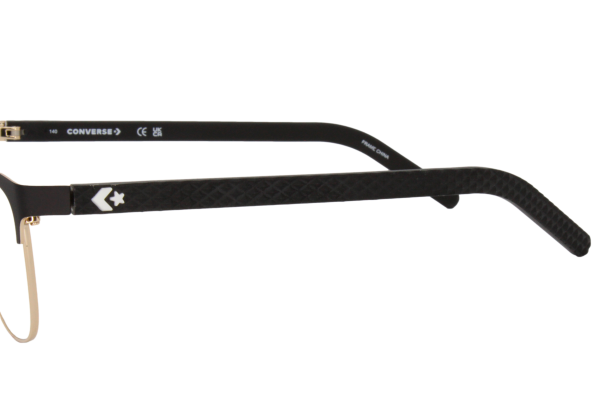 Lente Oftálmico marca Converse CV3017 Negro con dorado