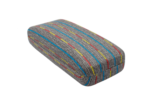 Estuche para lentes color gris