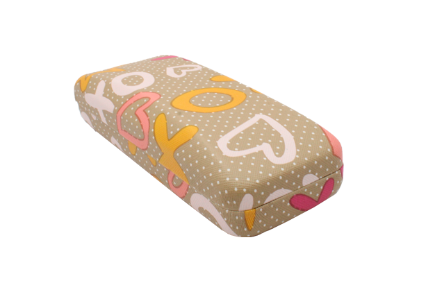 Estuche para lentes color rosa