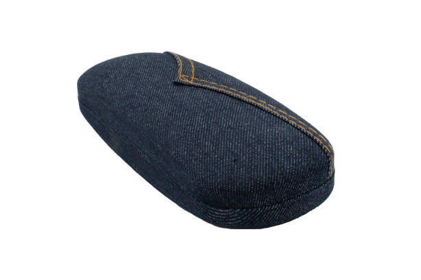 Estuche para lentes color mezclilla