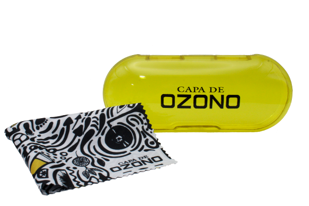 Lente Oftálmico marca Capa de Ozono VCOJOO140BLK55 Dorado con negro