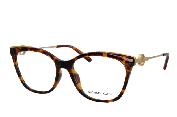 Lente Oftalmico marca Michael Kors MK4076U Carey con dorado Opticas Exe lentes